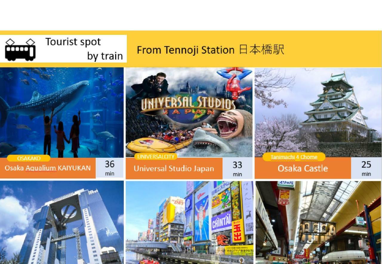 Apartamento Aqua Cite Dotonbori Osaka Exterior foto